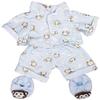 Blue Monkey Pajamas w/Slippers Teddy Bear Clothes Fits Most 8"-10" Build-A-Bear Buddies & Make Your Own Stuffed Animals view 1