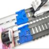 TrainLab Adapters Compatible with Thomas Adventures to Trackmaster 2014 Gray Train Tracks (Blue) view 1