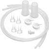 Ameda HygieniKit Spare Parts Kit for Breast Pump | 4 Valves, 2 Silicone Tubing, 2 Silicone Diaphragms, 2 Adapter Caps, 1 Tubing Adapter | Compatible with Ameda HygieniKit Milk Collection Systems view 1