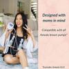 Ameda HygieniKit Spare Parts Kit for Breast Pump | 4 Valves, 2 Silicone Tubing, 2 Silicone Diaphragms, 2 Adapter Caps, 1 Tubing Adapter | Compatible with Ameda HygieniKit Milk Collection Systems view 2