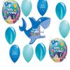 11pc BALLOON set SHARK birthday FIN-tastic PARTY favors OCEAN theme BEACH decorations UNDER the SEA view 1
