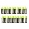 ST Action Pro 9mm Dummy Rounds 20 Pack Inert Training Ammunition for Dry Fire, Malfunction Drills & Classroom Use  Nickel Casing, UV Reactive, Veteran-Owned, Assembled in USA  Safe & Reusable view 1