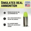 ST Action Pro 9mm Dummy Rounds 20 Pack Inert Training Ammunition for Dry Fire, Malfunction Drills & Classroom Use  Nickel Casing, UV Reactive, Veteran-Owned, Assembled in USA  Safe & Reusable view 4