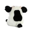 Aurora Playful Rolly Pet Daisy Cow Stuffed Animal - Compact Size for On-The-Go Fun - for Adults, Kids, Birthdays, and Anniversaries - White 5.5 Inches view 2