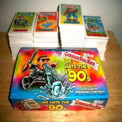 2019 Garbage Pail Kids We Hate The 90' Series Lot of Thirty Different Stickers
