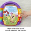 Fisher-Price Baby Learning Toy Laugh & Learn Storybook Rhymes Musical Book with Lights & Sounds for Infants Ages 6+ Months view 4
