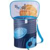 AO BLARE 14X19Inch Basketball Hoop Toy Bucket Laundry Basket Clothes Hamper Toys Basket Storage Bucket Folding Cylinder Laundry Basket Toy Box Organizer Storage Bag view 1