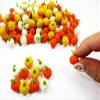 10 Mixed Loose Pumpkin Dollhouse Miniature Vegetable Halloween Supply 13120 view 4