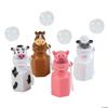 Fun Express Barnyard Bubble Bottles (Set of 12) Farm Animal Designs Include Horse, Sheep, Pig and Cow - VBS Vacation Bible School Supplies/Decor view 1