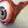 Dead Head Props Premium Life Siz Ripped Out Eyeball Movie Quality Prop Halloween Prop Horror Prop - Light Brown view 2