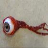 Dead Head Props Premium Life Siz Ripped Out Eyeball Movie Quality Prop Halloween Prop Horror Prop - Light Brown view 3