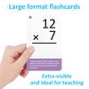 Multiplication Math Flash Cards with Word Problems - Includes 175 Self-Checking Cards, All Facts 0-12 for Early Grade Teaching by Pint-Size Scholars view 3