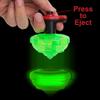 12-Pack Light Up Spinner Tops - UFO Spinning Tops with Gyroscope, LED Flashing Toy Bulk Novelty Party Favors & Fun Stocking Stuffers, Goodie Bag Fillers for Kids view 2