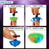 12-Pack Light Up Spinner Tops - UFO Spinning Tops with Gyroscope, LED Flashing Toy Bulk Novelty Party Favors & Fun Stocking Stuffers, Goodie Bag Fillers for Kids view 4
