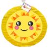 16" Emoticon Pinata Sunshine Pinata You Are My Sunshine Theme Planets Birthday Hello Summer Tropical Party Decoration view 1