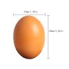 Andux Pack of 6 Easter Eggs Wooden Fake Eggs DIY Painting for Easter Christmas MZJJD-01 view 2