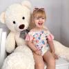 MaoGoLan Giant Teddy Bear Big 4 Feet Stuffed Animal Stuffed Bear Baby Shower 47 inches Life Size Large Teddy for Girlfriend Boyfriend Wife Children view 2