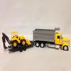 1:43 Scale International Lonestar Dump Truck W/ Wheel Loader view 3
