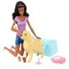 Barbie Newborn Pups Doll & Pets [Amazon Exclusive] view 2