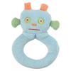 Angel Dear Monster Blankie & Ring Rattle Set. Blue Robot view 3