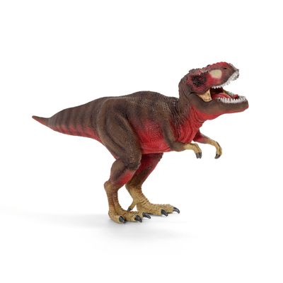 Schleich Dinosaurs Tyrannosaurus Rex - King of the Dinosaurs Tyrannosaurus Rex Toy with TRex Chomping Action Jaw, Dino World Action Figure for Boys and Girls, Gift Ready, Ages 4+
