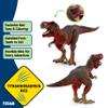 Schleich Dinosaurs Tyrannosaurus Rex - King of the Dinosaurs Tyrannosaurus Rex Toy with TRex Chomping Action Jaw, Dino World Action Figure for Boys and Girls, Gift Ready, Ages 4+ view 2