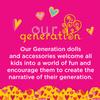 Our Generation  18-Inch Doll Accessories  Scooter  Vehicle Playset  Pretend Play 3+ Years  Ride in Style Scooter  Purple & Blue view 3