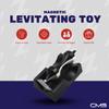 CMS Magnetics - Magic Levitating Spinning Top Spindle Fidget Toy for Office Desk or School Physics Display Demonstrating The Science Education of Magnetism, Creative Gift Idea for Adults and Kids view 2