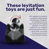 CMS Magnetics - Magic Levitating Spinning Top Spindle Fidget Toy for Office Desk or School Physics Display Demonstrating The Science Education of Magnetism, Creative Gift Idea for Adults and Kids view 3
