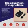 CMS Magnetics - Magic Levitating Spinning Top Spindle Fidget Toy for Office Desk or School Physics Display Demonstrating The Science Education of Magnetism, Creative Gift Idea for Adults and Kids view 4