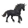 MOJO Dark Unicorn Realistic Fantasy Toy Replica Hand Painted Figurine view 2