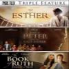 Pure Flix Entertainment Triple Feature: The Book of Esther / Apostle Peter and The Last Supper The Book of Ruth Journey of Faith DVD view 1