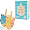 The Dreidel Company Extra Large Hand Painted Wood Hanukkah Dreidels, 2-Pack Ocean Dreidel Design view 3
