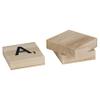 Trimming Shop Set of 500 + 100 Free Wooden Wooden Tiles Letters for Board Games, Wall Decor & Arts and Crafts view 2