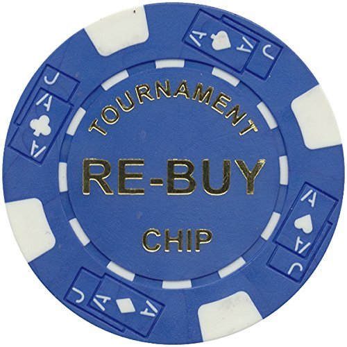 100 TEXAS HOLD'EM RE-BUY TOURNAMENT POKER CASINO CHIPS 11.5 GR CLAY COMPOSITE