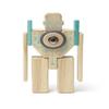 Tegu Magbot Magnetic Wooden Block Set, 1-99 years old, 9 piece view 1
