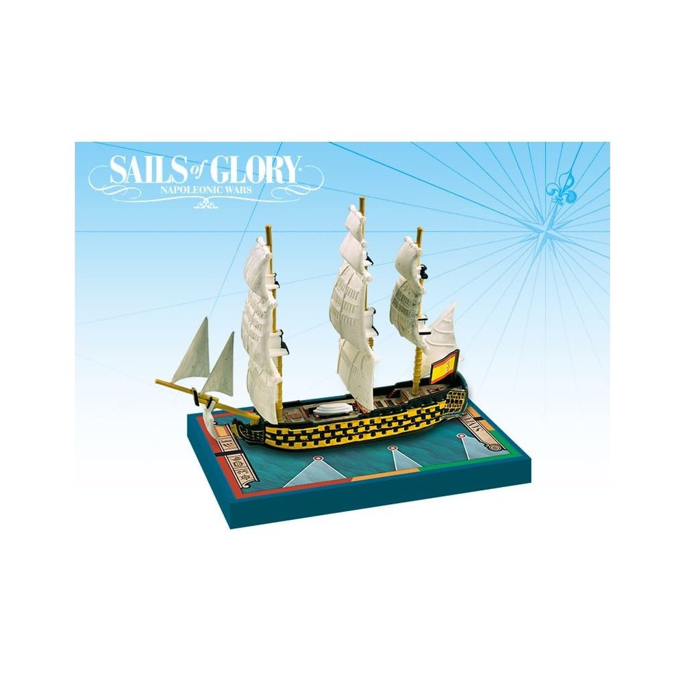 Ares Games srl Sails of Glory: Santa Ana 1784 / Mejicano 1786 Ship Pack