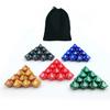 50pcs Assorted D10 Pack, 5X10pcs 10 Sides Dice Marble Polyhedral Dice D10 Set view 3