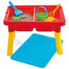 Toddler Sensory Kids Table with Lid | Sensory Bin | Kidoozie | Mega Block Compatible Lid | Indoor Outdoor Use , Red, G02521 17 x 12.5 x 11 inches view 1