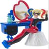 DC Super Hero Girls Poison Harley Quinn Figure Bedroom Set, 6" view 3