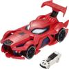 Hot Wheels Marvel Spider-Man Web-Car Launcher with Movement-Activated Eyes & 1:64 Scale Toy Character Car view 1