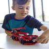 Hot Wheels Marvel Spider-Man Web-Car Launcher with Movement-Activated Eyes & 1:64 Scale Toy Character Car view 2