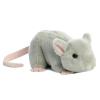 Aurora Adorable Mini Flopsie Mouse Stuffed Animal - Mini Companions Ready for Playful Adventures - for Kids All Ages, Toddlers, Adults, and Families - Gray 7 Inches view 2