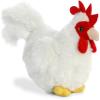 Aurora Adorable Mini Flopsie Chicken Stuffed Animal - Mini Companions Ready for Playful Adventures - for Kids All Ages, Toddlers, Adults, and Families - White 5.5 Inches view 1