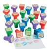 Passport Stampers - 24 Pieces - Educational and Learning Activities for Kids view 1