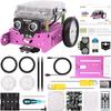 Makeblock mBot Robot Kit, STEM Projects for Kids Ages 8-12 Learn to Code with Scratch Arduino, Robot Kit for Kids, Computer Programming for Beginners Gift for Boys and Girls 8 Pink view 1