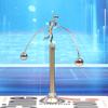 Sunnytech Steel Balance Toy Weightlifter Kinetic Art Balance Toy Balancing Decompressive Science Psychology Home Offic Decor Desk Decor WJ049 view 4