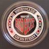 MRC POKER Hand Painted Poker Card Guard Protector - Bad Beat Silver view 1
