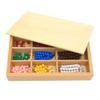 New Sky Montessori Checker Board Beads Early Development Mathematics Material for Kids Wooden Toy Montessori Math Learning Addition and Subtraction Aids view 2