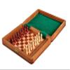PEG Wooden Travel Chess Set - 8" x 6" view 1